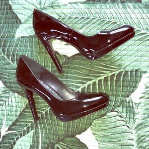 BCBGirls Black Patent Leather Pumps